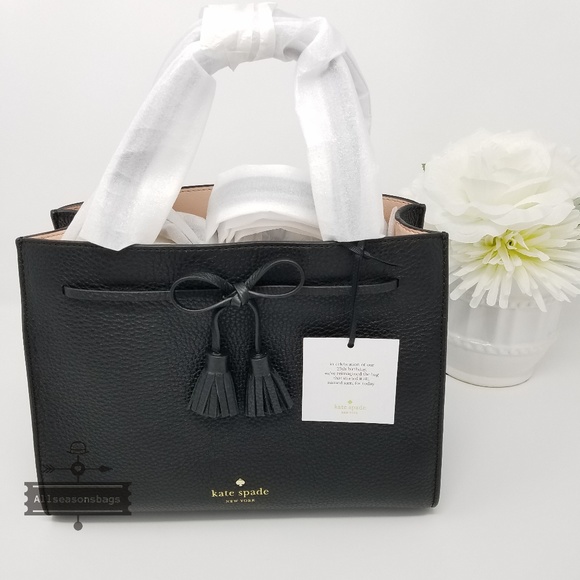 kate spade Handbags - Kate spade hayes street isobel black satchel bag